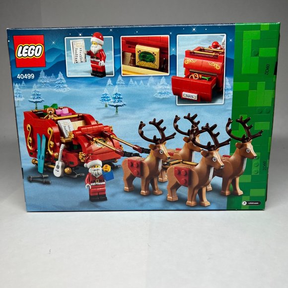 Lego Santa's Sleigh Christmas Theme Set 40499 - Picture 3 of 5